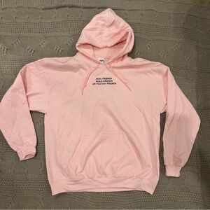 Pink Graphic Hoodie